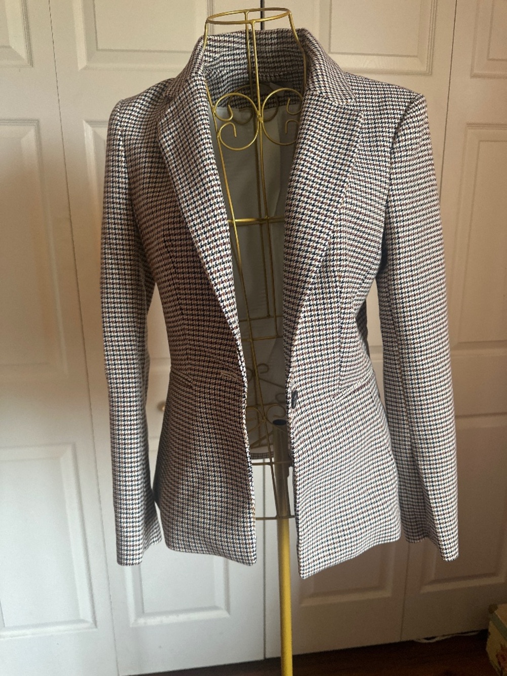 H&M Gingham blazer